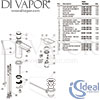 Ideal Standard Tesi 1 Hole Piccolo Pop-Up Waste Spares